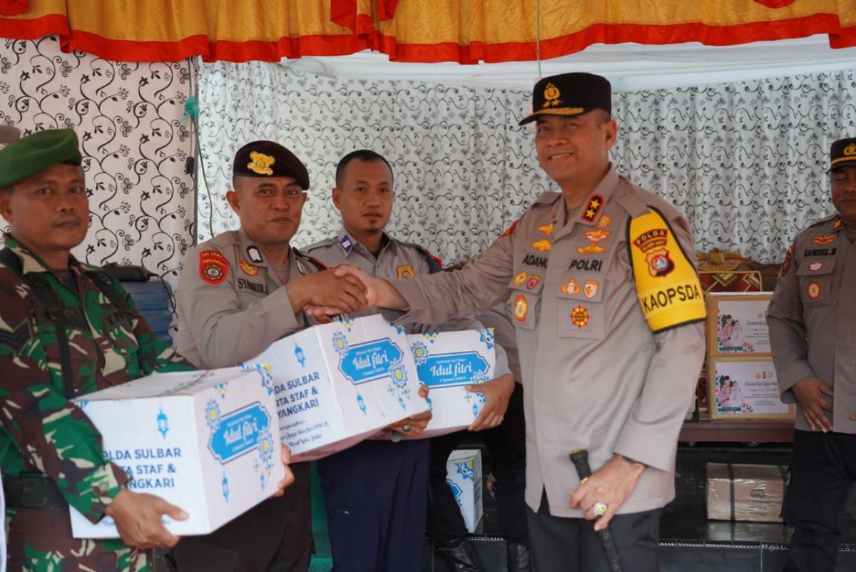 Kapolda Sulbar Berbagi dan Memotivasi di Tengah Kesiapan Operasi Ketupat Marano 2025