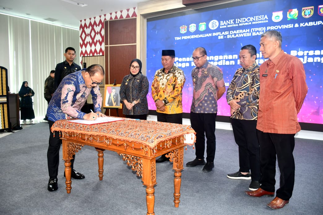 Gubernur Sulbar SDK Pimpin High Level Meeting TPID