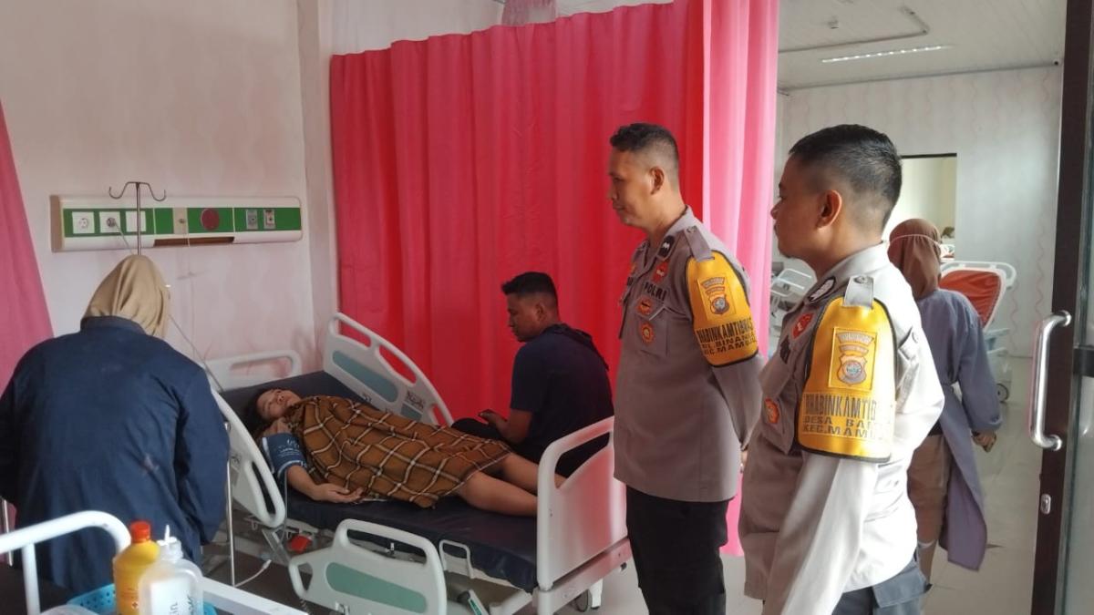 Polsek Mamuju dan Dokkes Polresta Mamuju Cek Kebenaran Berita Viral di Medsos