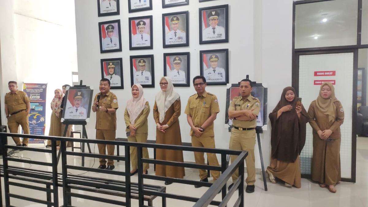 Perkuat Silaturahmi Pegawai dan Mitra Kerja, Diskominfo Sulbar Halal bihalal