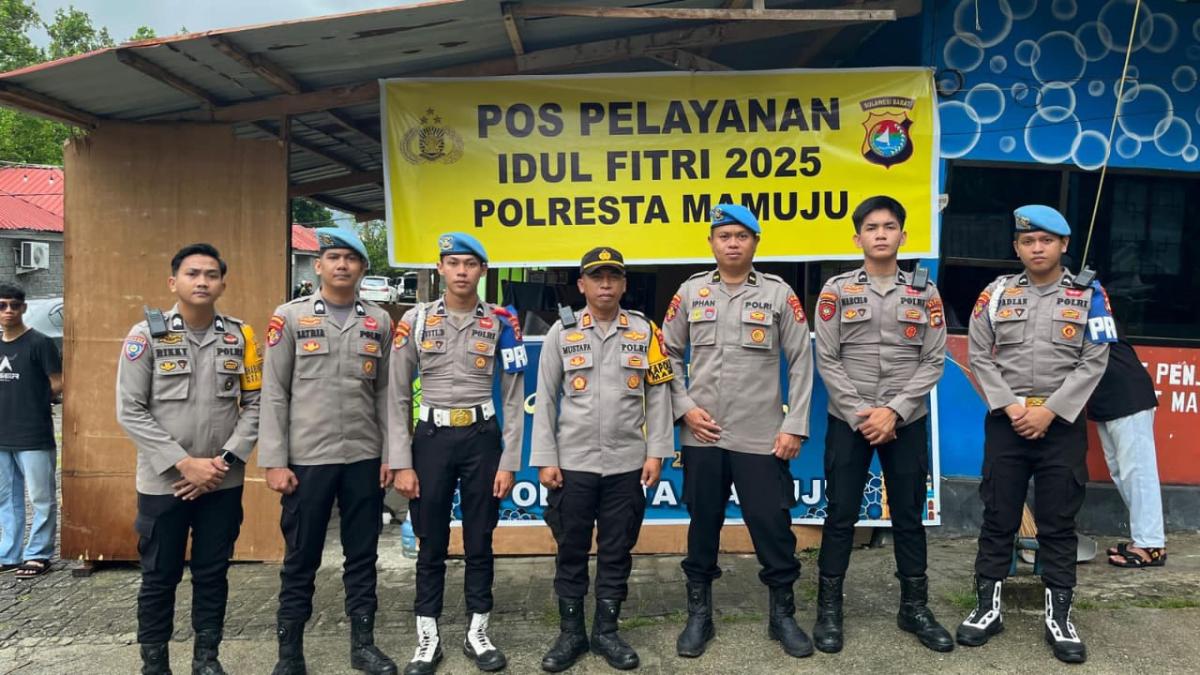 Kapolresta Mamuju Pantau Pengamanan di Tempat Wisata