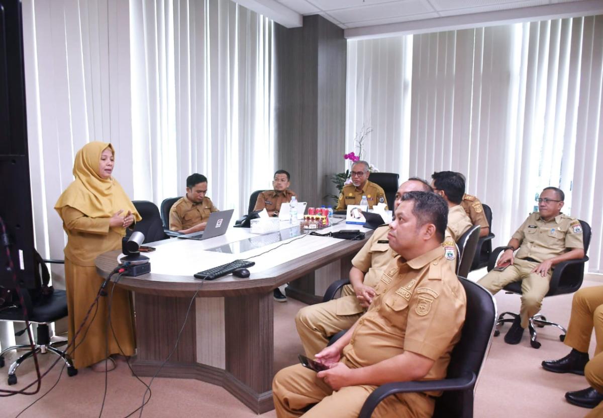 Plh Sekprov Bqhas Efisiensi Angggarn Bersama Sekda Se-Sulbar