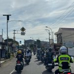 Ditlantas Polda Sulbar Kolaborasi dengan Komunitas NMAX, Asah Keterampilan Rider Aman di Jalan