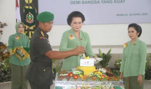 Danrem 142/Tatag Hadiri Syukuran HUT Persit KCK Tahun 2025