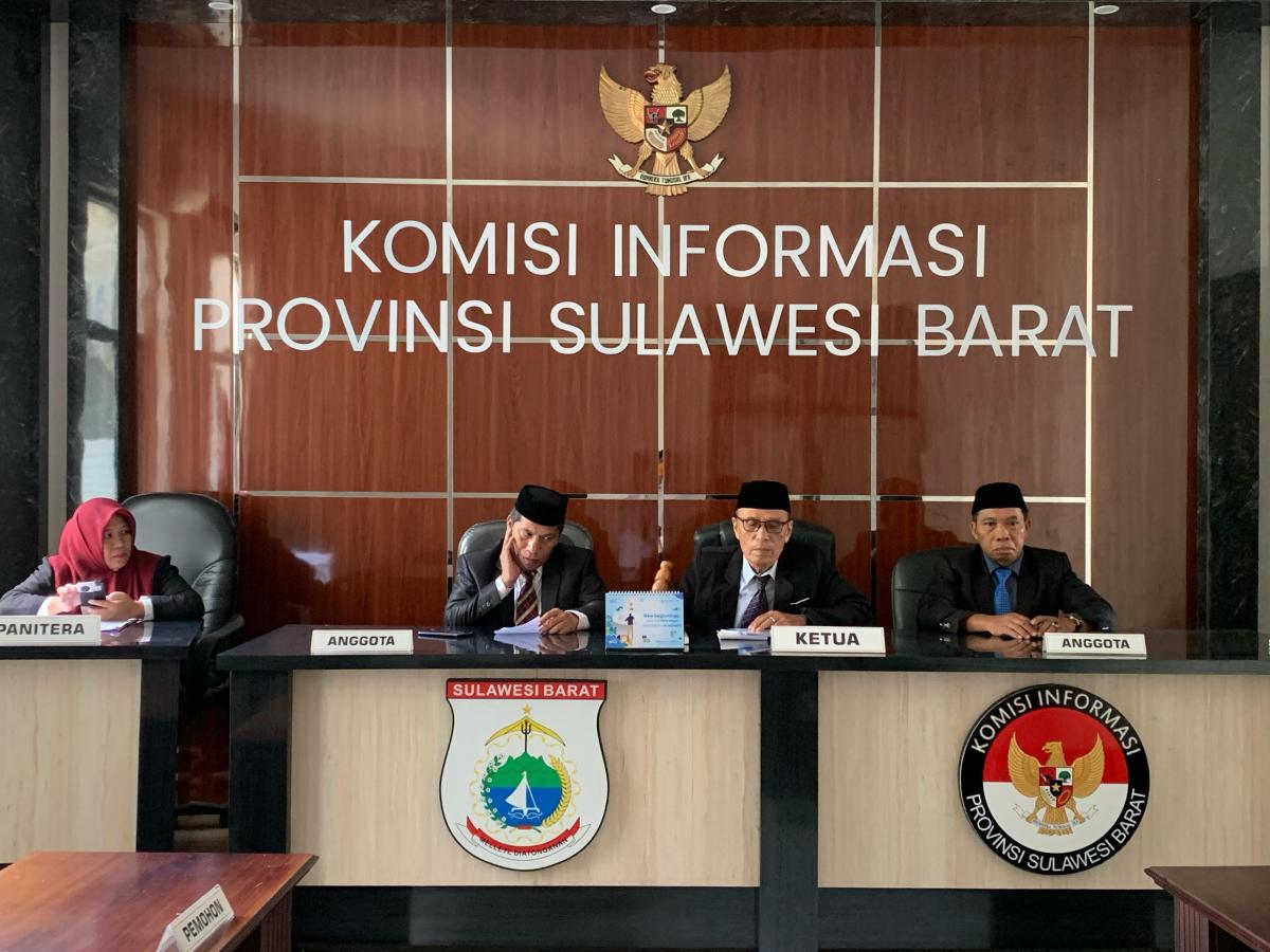 3 Sengketa Informasi Dinyatakan Gugur oleh KI Sulbar
