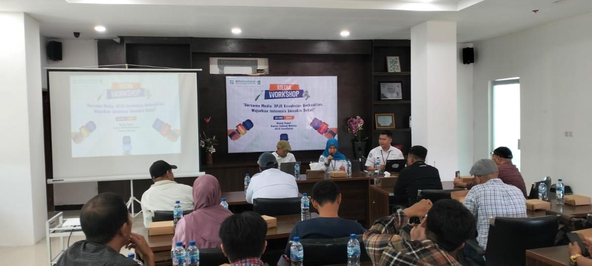 BPJS Kesehatan Mamuju Paparkan Capaian Kinerja