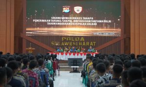 1.029 Calon Polisi Berebut Rikkes Tahap II