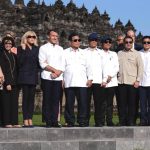 Dampingi Presiden Prabowo, Menteri Ekraf sambut Macron di Borobudur