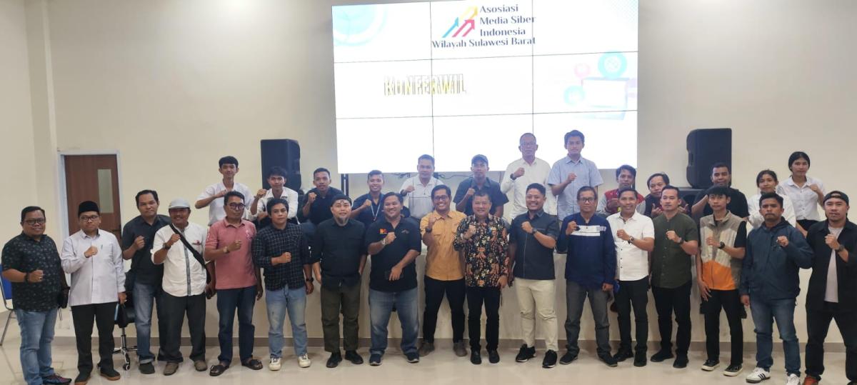 Kadis Kominfo Mustari Mula Buka Konferwil AMSI Sulbar