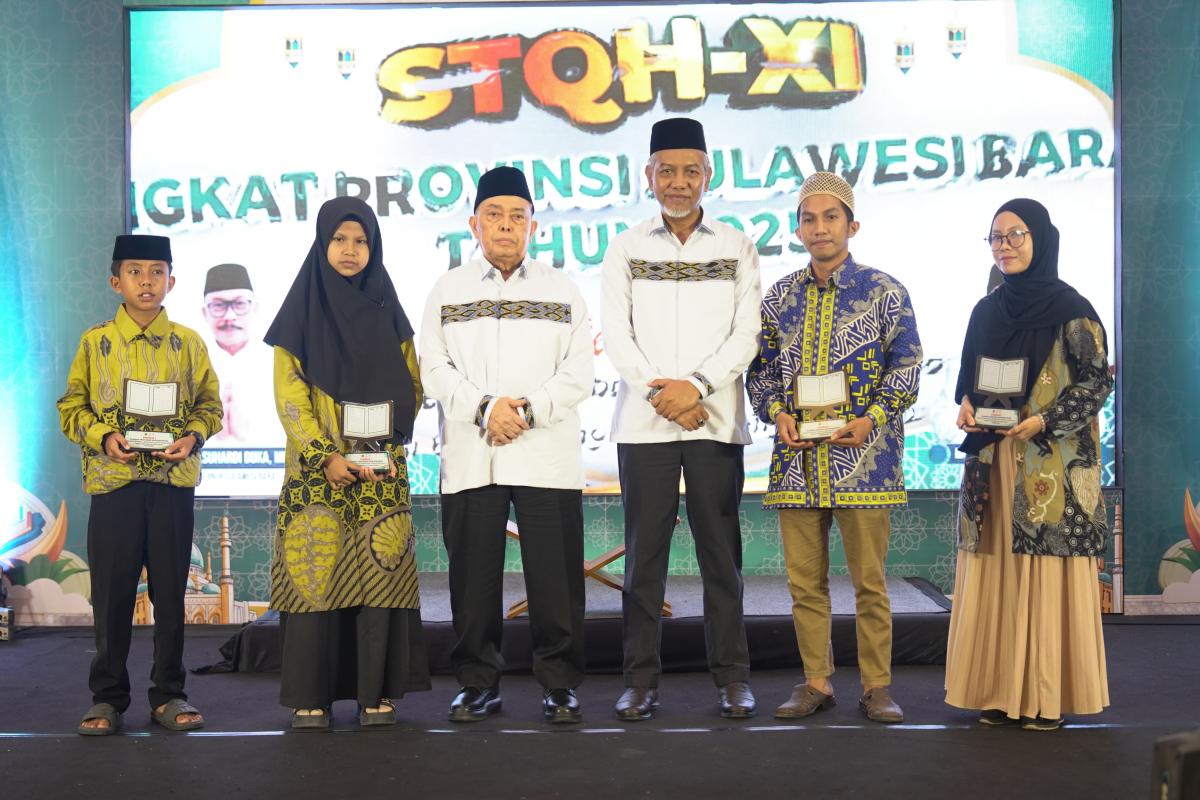 Penutupan STQH ke-XI, Wagub Salim S Mengga Dorong Lahirnya Generasi Qurani Berprestasi
