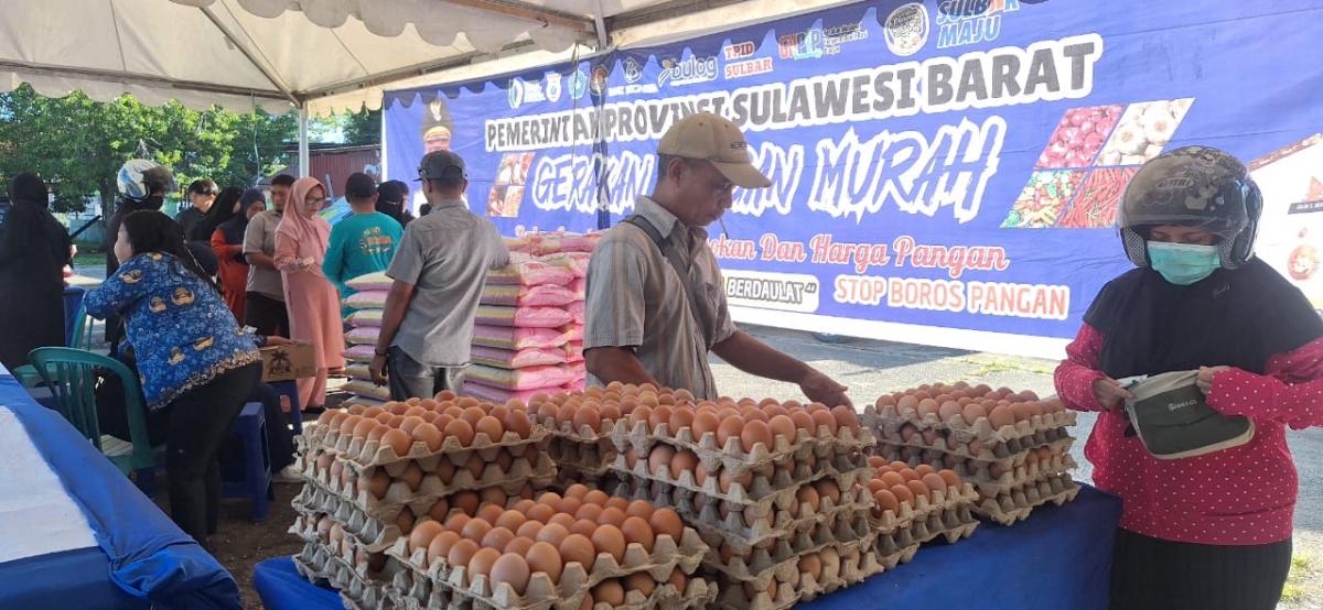 Gerakan Pangan Murah Pemprov Sulbar: Solusi Stabilitas Harga di Tengah Kenaikan Pangan
