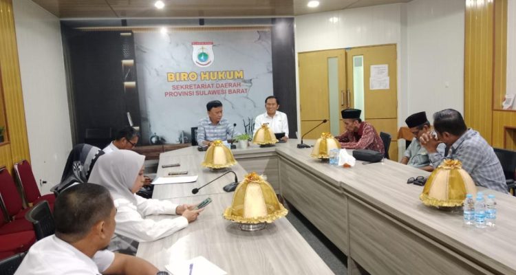 Biro Hukum Sulbar Bimbing DPRD Polman dalam Penyusunan 20 Rancangan Perda 2025