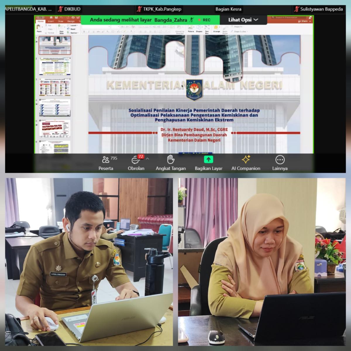 Bapperida Sulbar Laporkan Capaian Pengentasan Kemiskinan Semester I 2025,