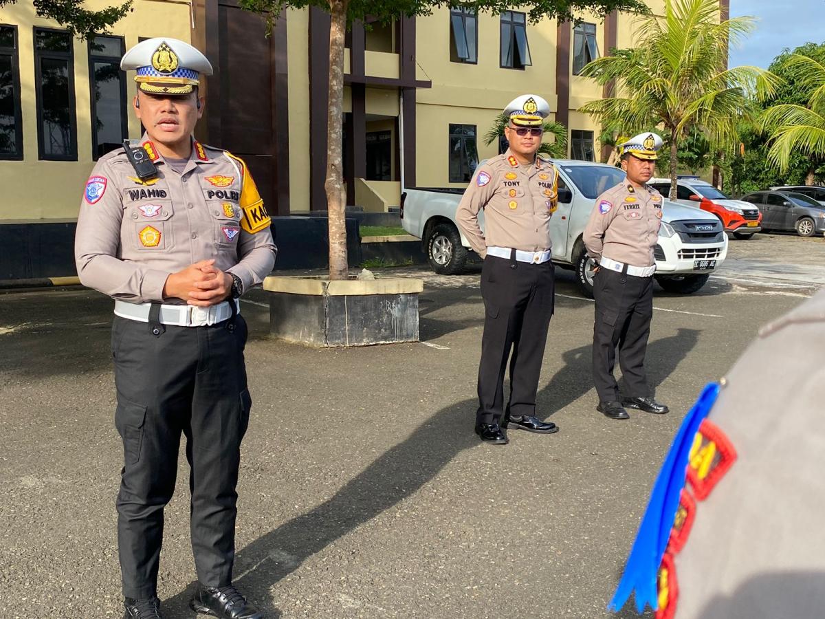 Dirlantas Polda Sulbar Minta Operasi Patuh Tunjukkan Hasil Nyata
