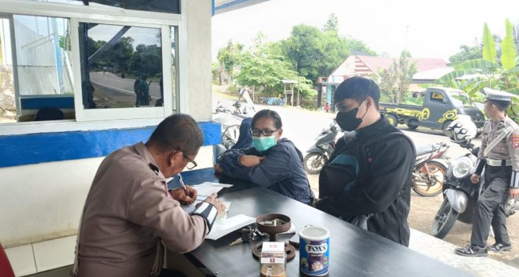 Operasi Patuh, Ditlantas Polda Sulbar Bangun Kesadaran Berkendara