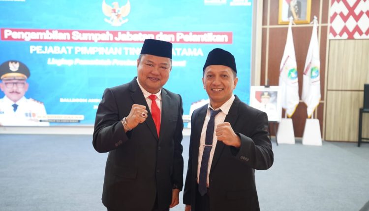 Gubernur SDK Tunjuk Muhammad Ridwan Djafar sebagai Plt Kepala Dinas Kominfo SP Sulbar