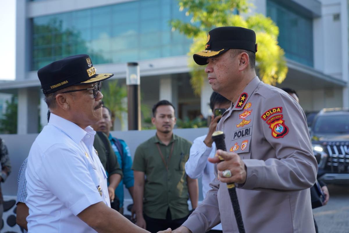 Kapolda Sulbar Hadiri Pelepasan Ekspor Biji Kakao, Tandai Peningkatan Ekonomi Sulawesi Barat
