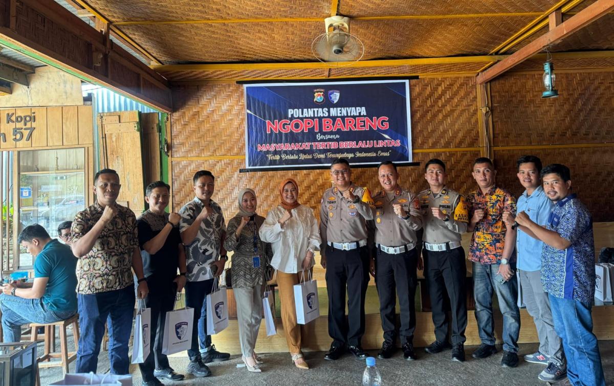 Ditlantas Polda Sulbar dan Dealer Kendaraan: Ngobrol Santai untuk Solusi Nyata