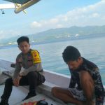 SatPolair Polresta Mamuju Terus Berikan Himbauan Keselamatan dan Tangkap Ikan Ramah Lingkungan Kepada Nelayan