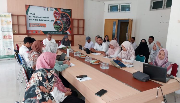 Wujudkan Layanan Terbaik, Pemprov Sulbar Koordinasikan Data FSVA dengan Lintas Sektor