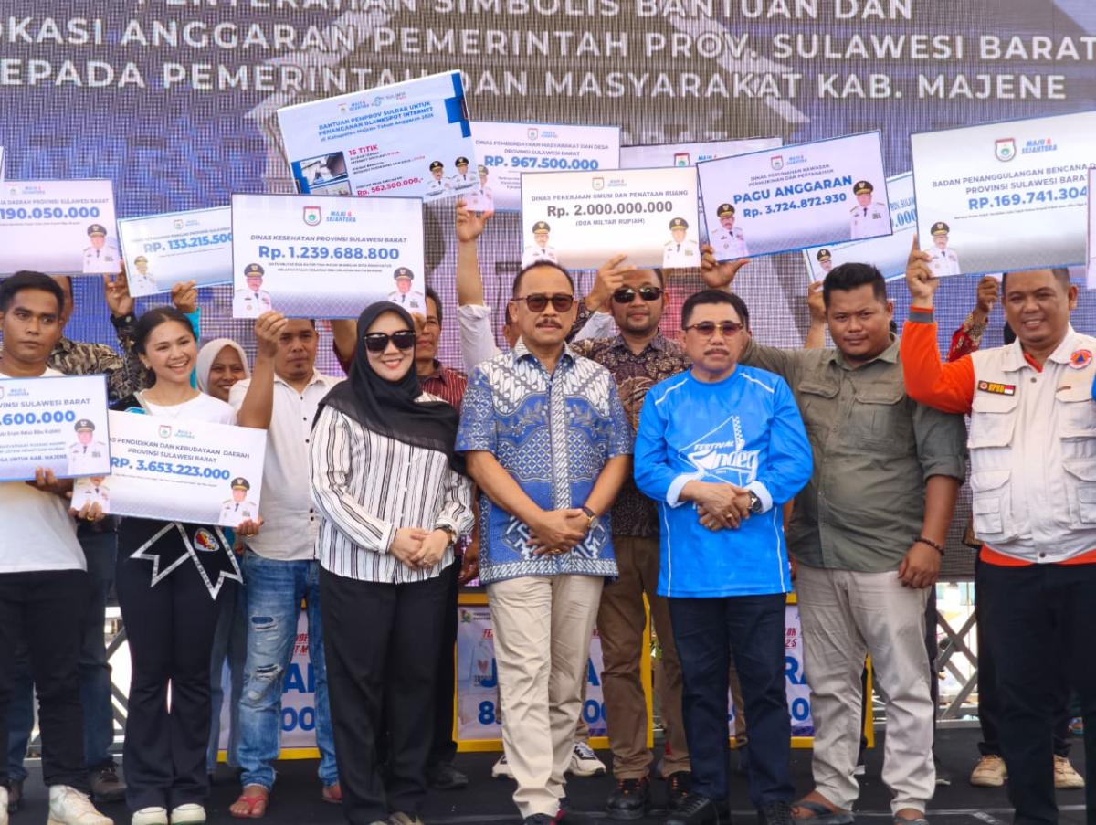 IMG-20250914-WA0074 Pemprov Sulbar Gelontorkan Anggaran Sebesar Rp 67 Miliar Lebih ke Majene