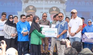 Bantuan Pemkesra Sulbar di Majene, Pastikan Tidak Ada Anak-anak Terhambat Melanjutkan Pendidikan Tinggi