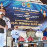 IMG-20250921-WA0054 Gubernur Sulbar Letakkan Batu Pertama Masjid Baithul Mansruhin, Resmikan 8 Masjid Lainnya