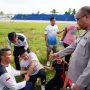 Kapolda Sulbar Kobarkan Semangat Peserta Seleksi Sespimmen Polri di Stadion Manakarra